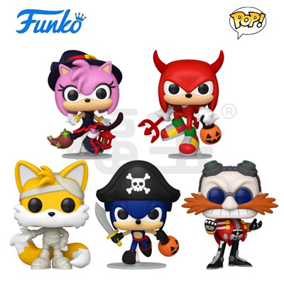 Funko POP刺猬索尼克Sonic the Hedgehog纳克鲁斯艾咪塔尔斯公仔