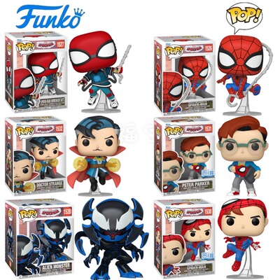 Funko POP你的友好邻居蜘蛛侠Spider-Man周边彼得奇异博士手办