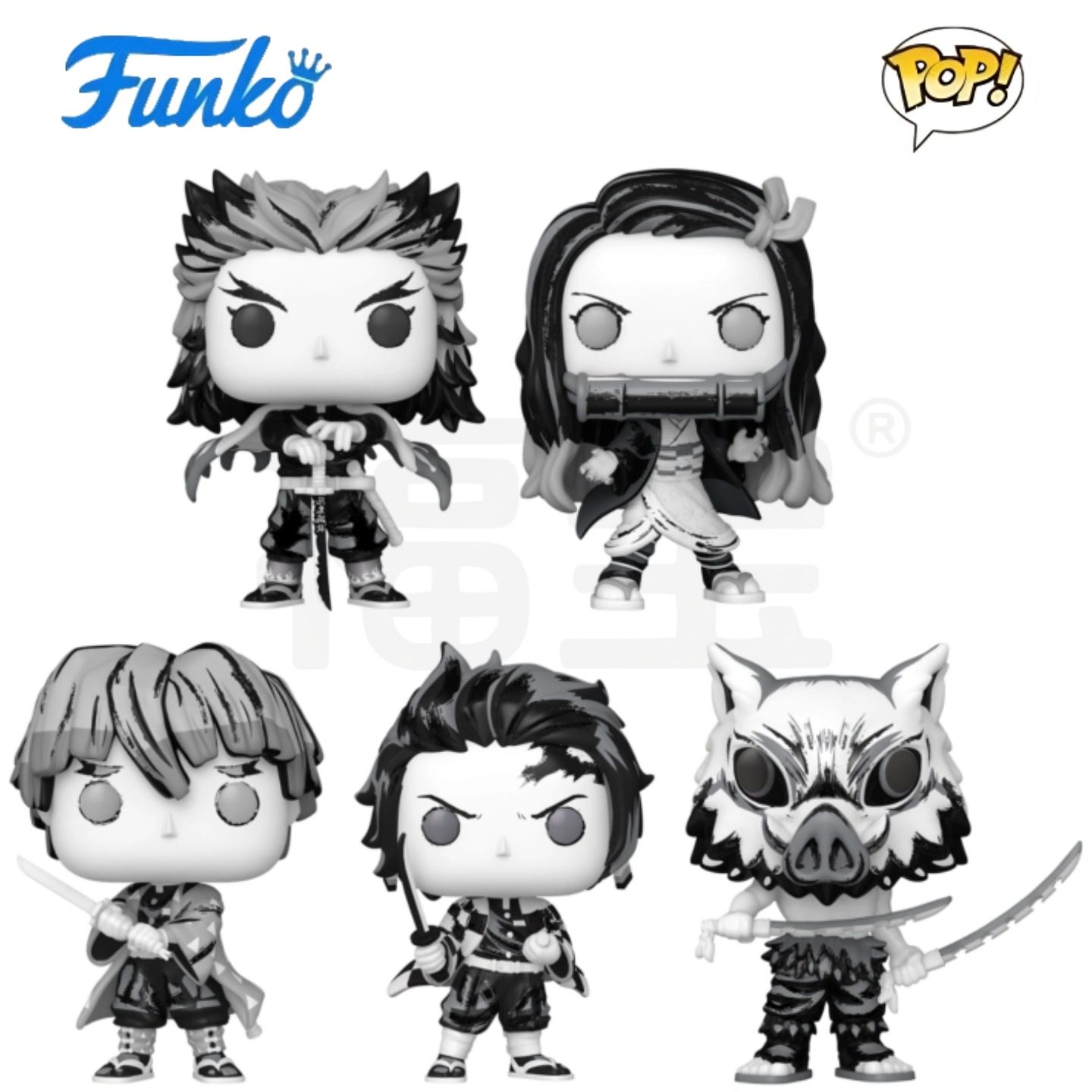 Funko鬼灭之刃炭治郎手办