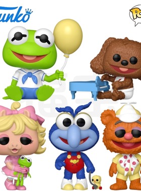 Funko POP布偶宝宝Muppet Babies周边Fozzie Gonzo Kermit手办