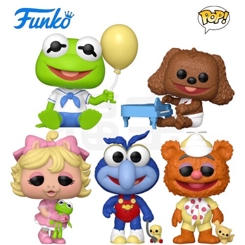 FUNKO芝麻街前传公仔手办