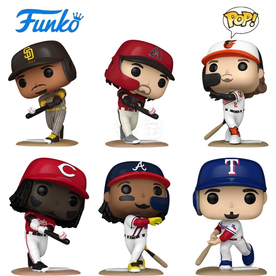 Funko POP职业棒球大联盟MLB周边科尔宾 卡罗尔 科里 西格手办