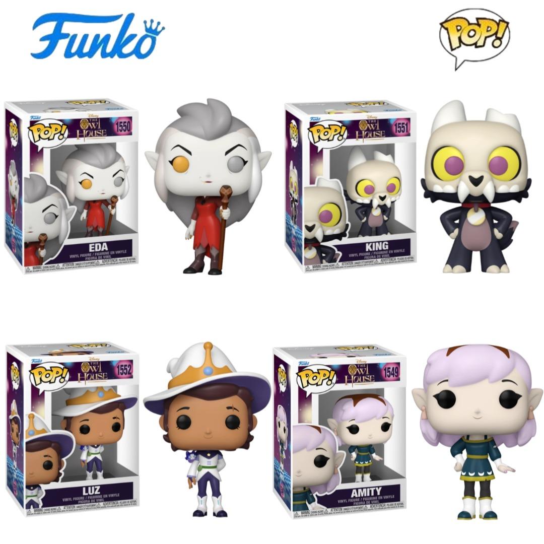 Funko POP 猫头鹰魔法社The Owl House公仔手办Luz Eda Luz King