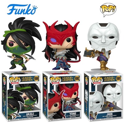 Funko POP 英雄联盟LOL游戏League of Legends阿卡丽 永恩 烬手办