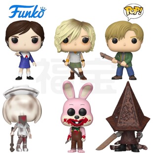 Funko POP寂静岭Silent Hill周边罗比兔护士三角头艾莉莎公仔手办