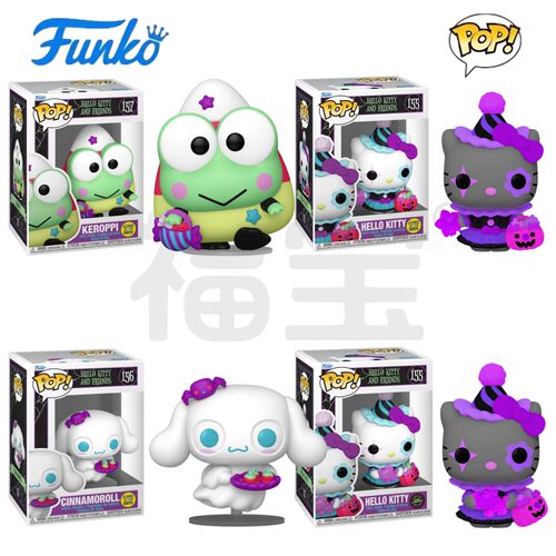Funko POP三丽鸥Hello Kitty & Friends凯蒂猫大眼蛙大耳狗手办