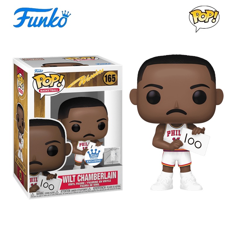 Funko威尔特·张伯伦NBA公仔