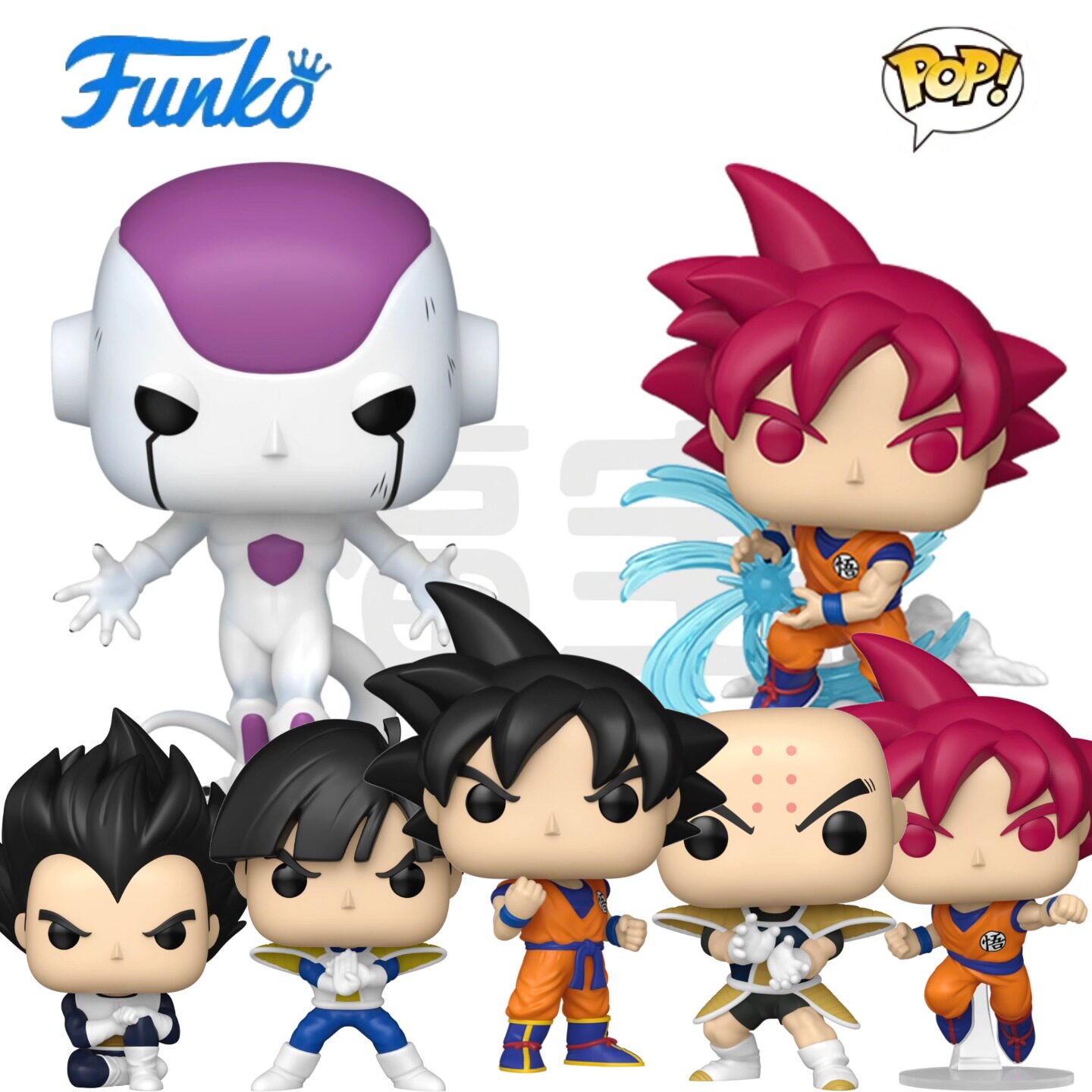 Funko POP 龙珠 Dragon Ball Z周边悟空贝吉塔克林悟饭弗利萨手办