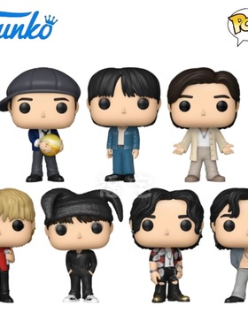 Funko POP男团BTS防弹少年团周边Jung Kook Jimin V Jin公仔手办