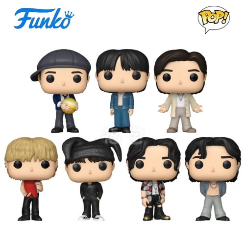 Funko POP男团BTS防弹少年团周边Jung Kook Jimin V Jin公仔手办