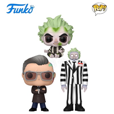 Funko POP阴间大法师Beetlejuice Beetlejuice周边鲍勃 警长