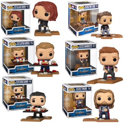 Funko POP 复仇者联盟Avengers钢铁侠雷神浩克鹰眼黑寡妇公仔手办