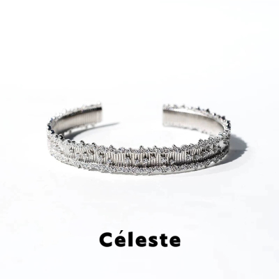 Céleste镶钻满天星蕾丝手镯女