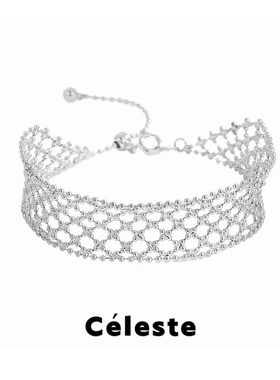 Céleste镂空网纱蕾丝手链女