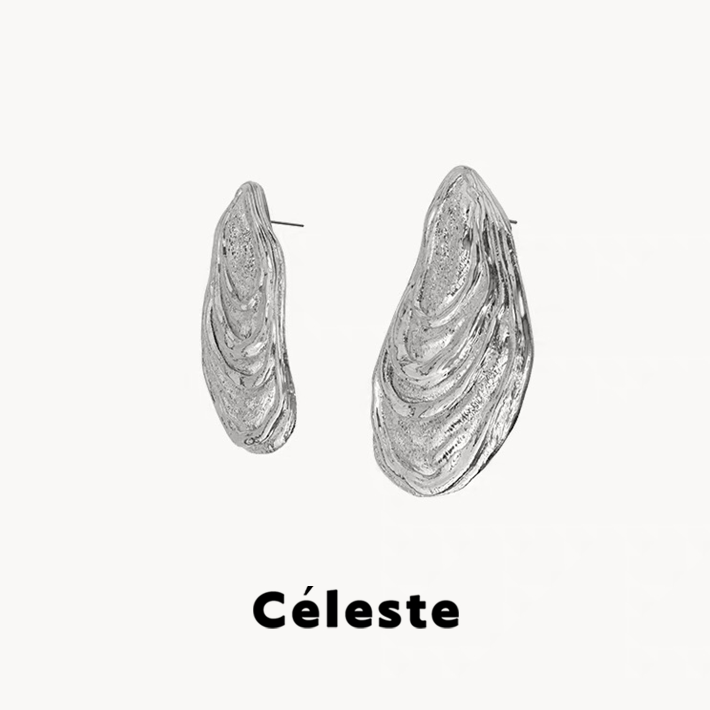 Céleste欧美风贻贝耳坠女