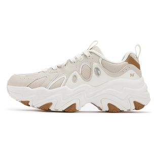 361°运动鞋女2025年冬季新款防滑密网保暖老爹鞋复古文化鞋女