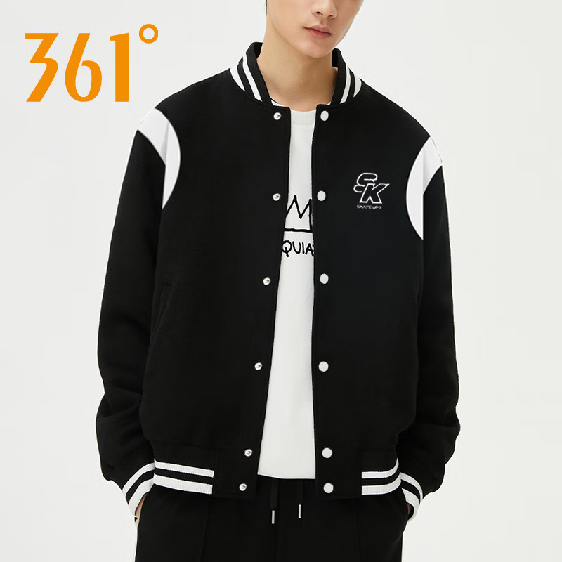 361男士立领棒球服外套