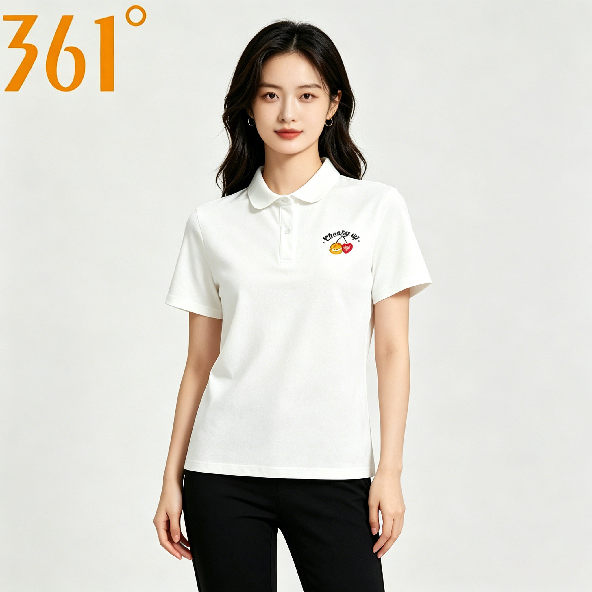 加菲猫联名361度女士POLO衫