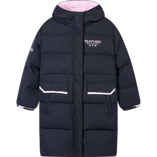 【商场同款】361童装女童长羽绒服2025春季新款加厚保暖羽绒外套