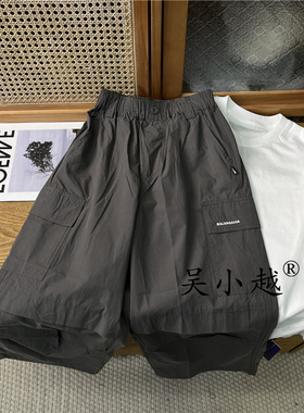 吴小越W2014男童散兵工装裤子春秋款儿童长裤男孩休闲运动裤