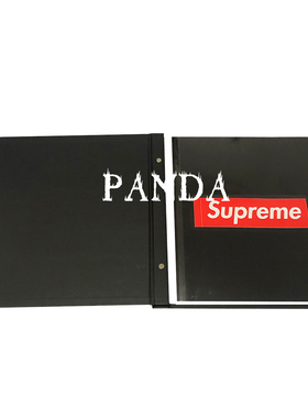 supreme box logo unattainable 贴纸册