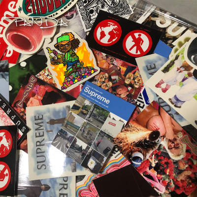 Supreme box logo bogo  Stcker贴纸贴画行李贴滑板电脑冰箱装饰