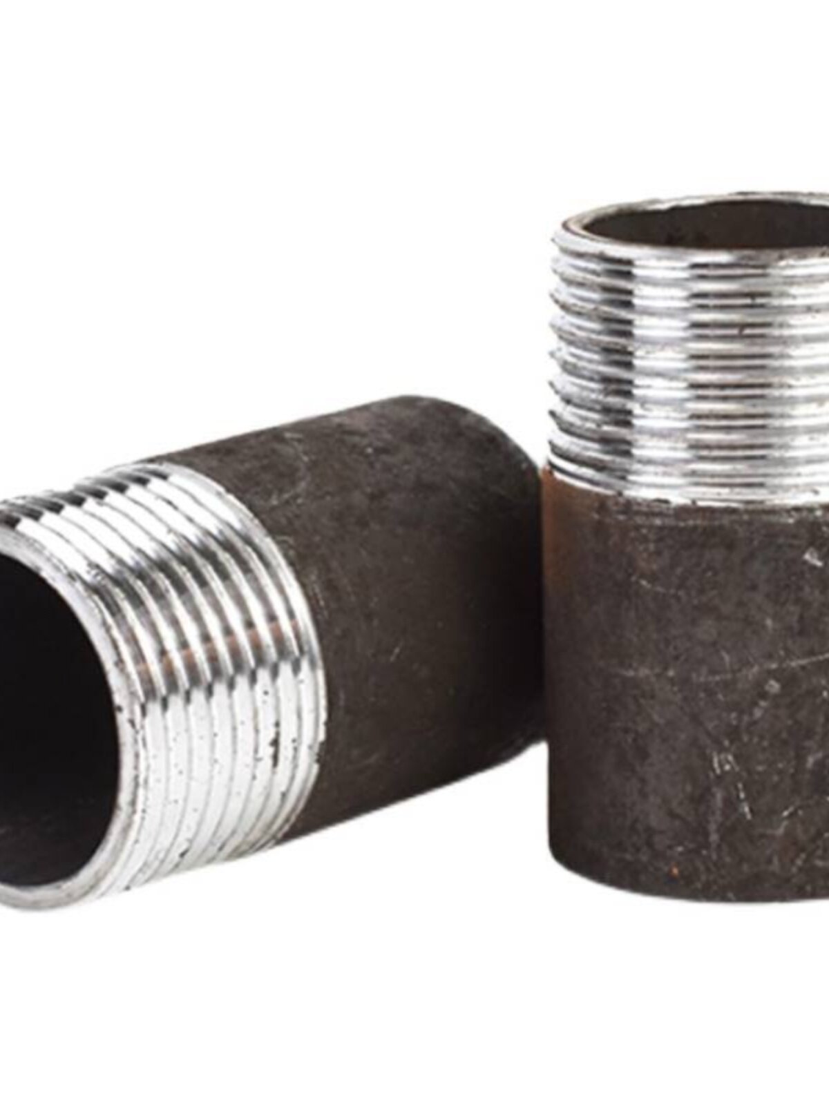 碳钢熟铁内接头焊接外丝无缝单头单头丝外牙水管螺纹短丝焊连接头