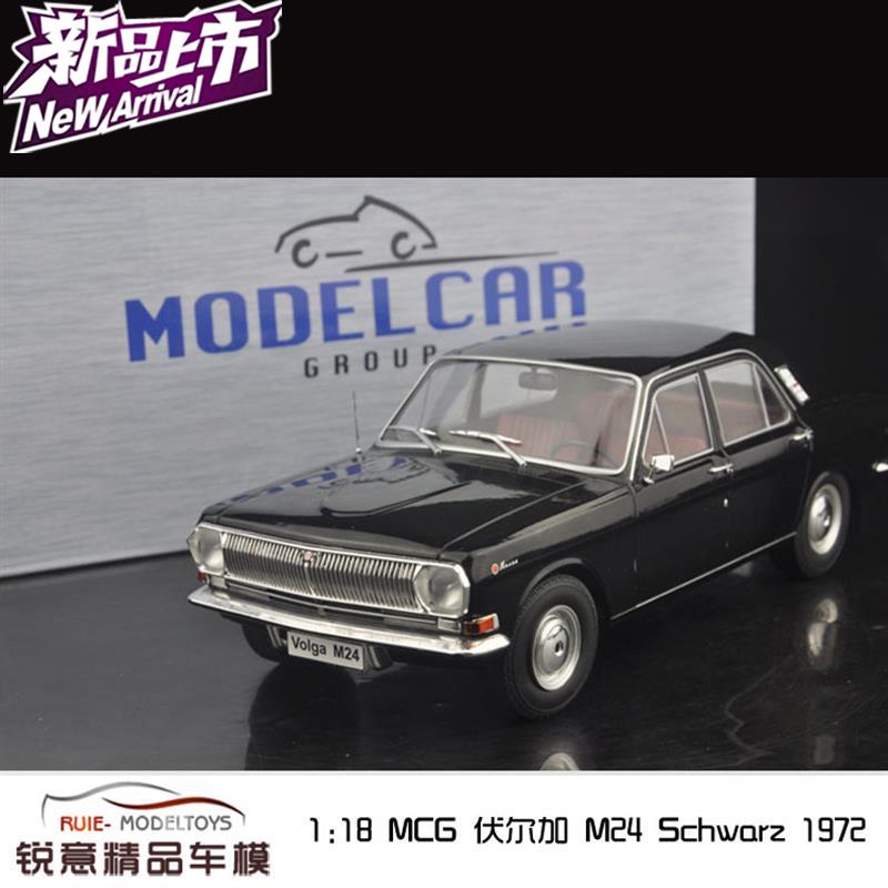 1:18 mcg 伏尔加woilga m24 schwarz 1972 汽车模型