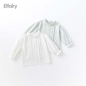 Elfairy纯棉法式公主衬衣