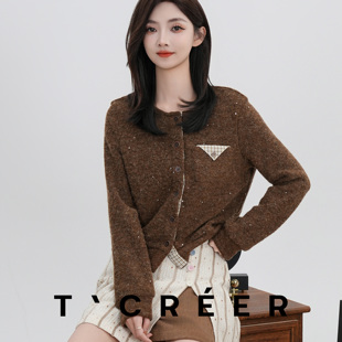 小岛凛冬 通勤打底衫 冬季 纯系舒适百搭时尚 女 新品 T`CREER｜