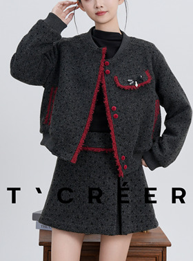 T`CREER｜【优雅起义】秋冬季职场高智气质优雅套装女