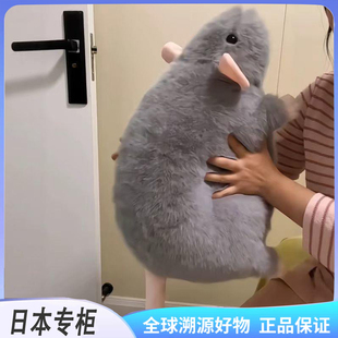 日本代购花枝鼠玩偶仿真大老鼠毛绒玩具抱枕可爱豚鼠生日礼物女生