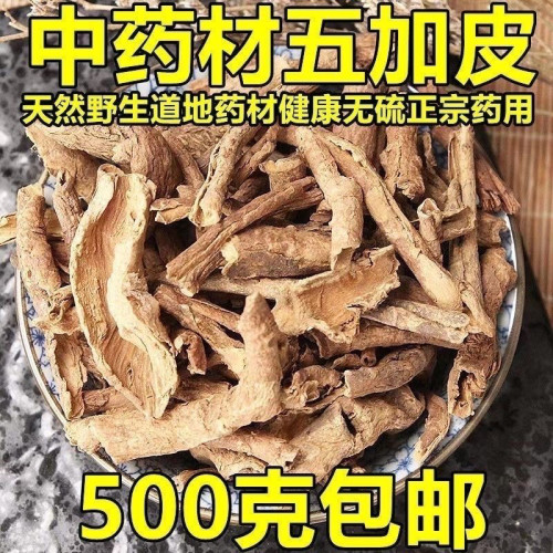 正品五加皮中药材香五加皮根北五加皮天然野生五加皮泡茶泡酒新货