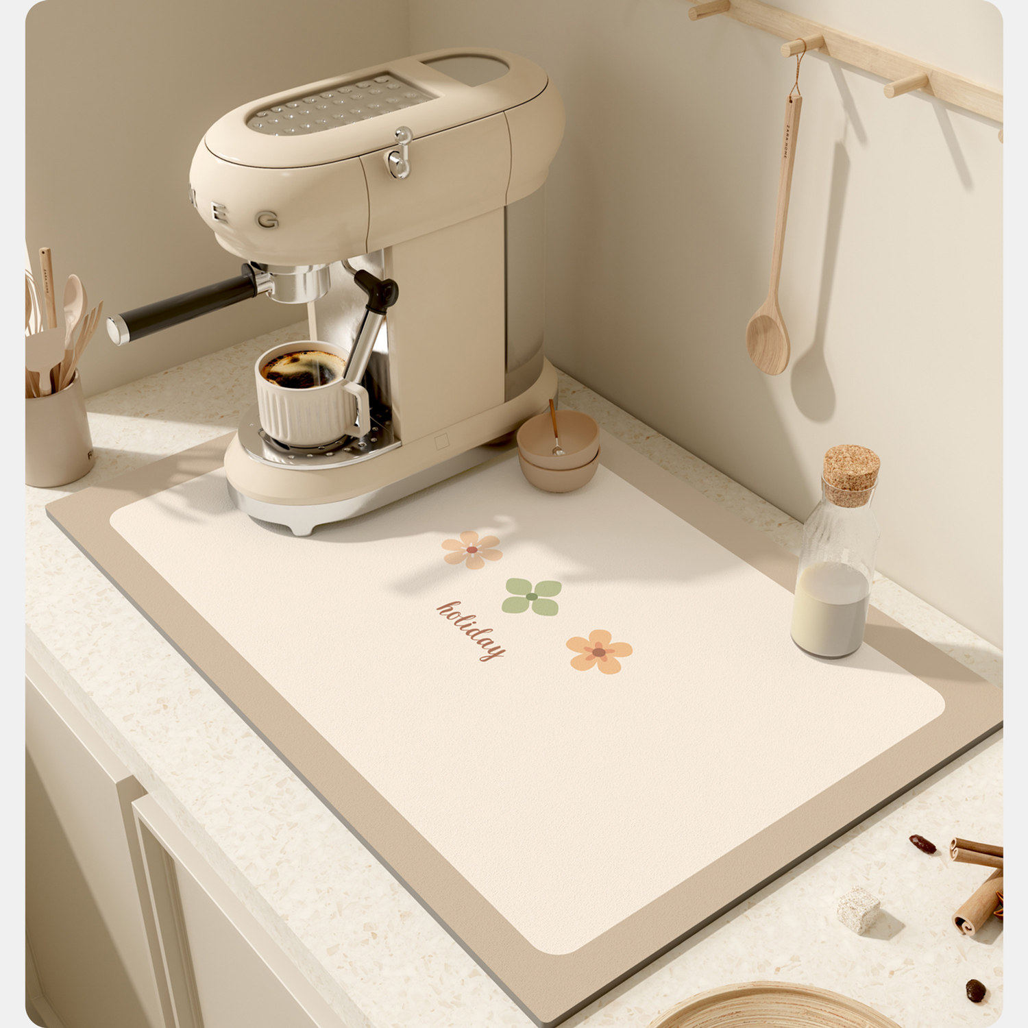 厨房台面沥水垫化妆室水龙头吸水凉垫防水防油隔热洗碗垫吧台干,居家布艺,厨房地垫,淘宝优惠券,粉丝福利购,淘宝优惠卷