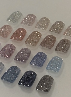 日本 Enoi碎钻胶 爆闪甲油胶 胡连馨明星同款 F01-f58色号