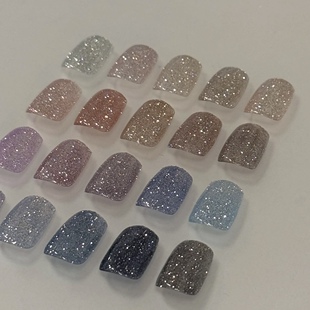 日本 Enoi碎钻胶 爆闪甲油胶 胡连馨明星同款 F01-f58色号