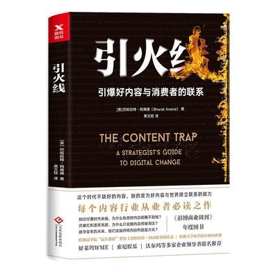 引火线:引爆好内容与消费者的联系书巴哈拉特·阿南德  管理书籍