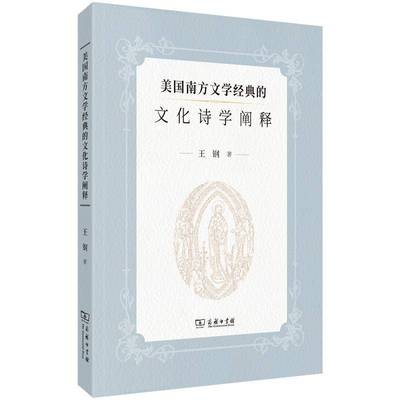 美国南方文学经典的文化诗学阐释书王钢  文学书籍