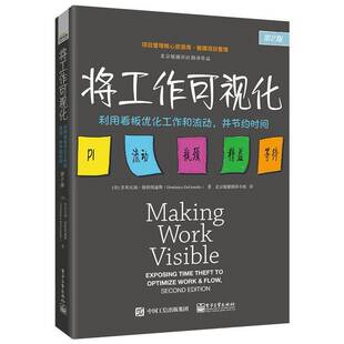 将工作可视化：利用看板优化工作和流动，并节约时间（第2版）书多米尼加·德格朗迪斯北京敏捷翻  经济书籍