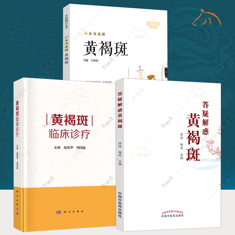 4册正版一本书读懂黄褐斑+答疑解惑黄褐斑+黄褐斑临床诊疗+口袋里的皮肤科医生-黄褐斑 中医美容学皮肤病生理病例病因病机防治
