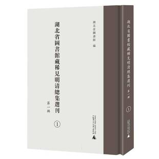 文学书籍 湖北省图书馆藏稀见明集选刊 1辑共42册 精 书湖北省图书馆