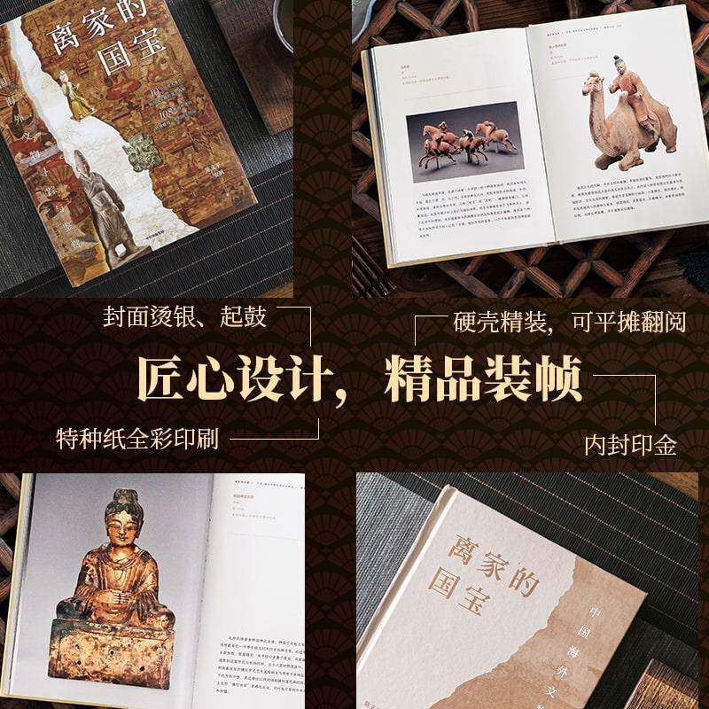 离家的国宝:中国海外文物寻踪与鉴赏书陈文平  历史书籍