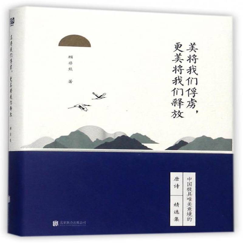 美将我们俘虏，更美将我们释放书顾非熊唐诗诗集普通大众文学书籍图片