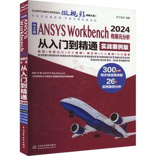 2024有限元 Workbench 分析从入门到精通 实战案例版 自然科学书籍 中文版 书天工在线 ANSYS