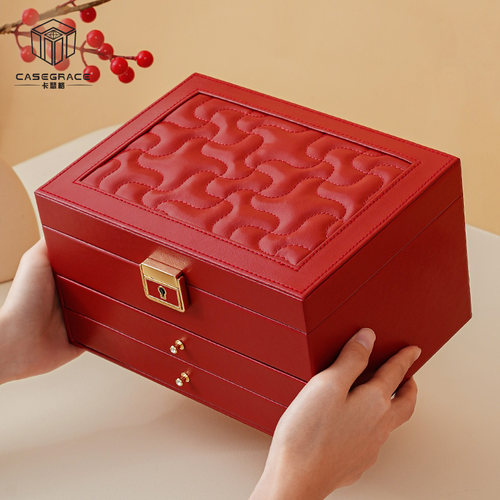 结婚礼物送新娘高档实用小众高级首饰盒送新人订婚送闺蜜新婚礼品