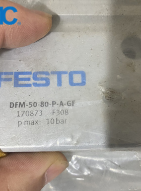 德国进口原装费斯托FESTO气缸DFM-50-80-P-A-GF 170873正品现货