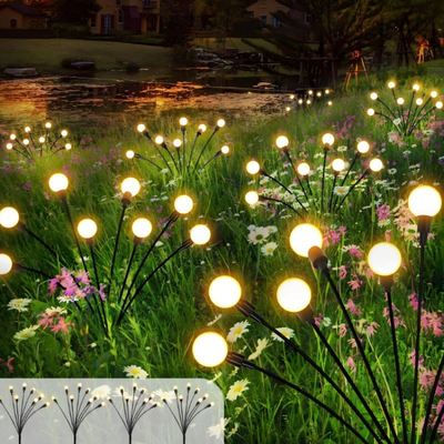 萤火虫灯户外花园布置接电阳台氛围地插别墅造景草坪灯景观太阳能