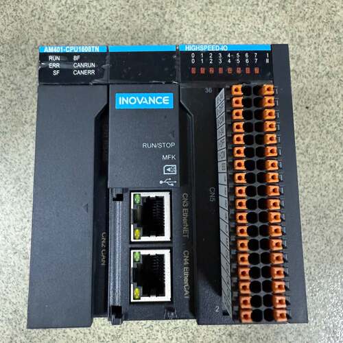 议价汇川AM401-CPU1608TN主控模块GL10-PS2可维修翻新
