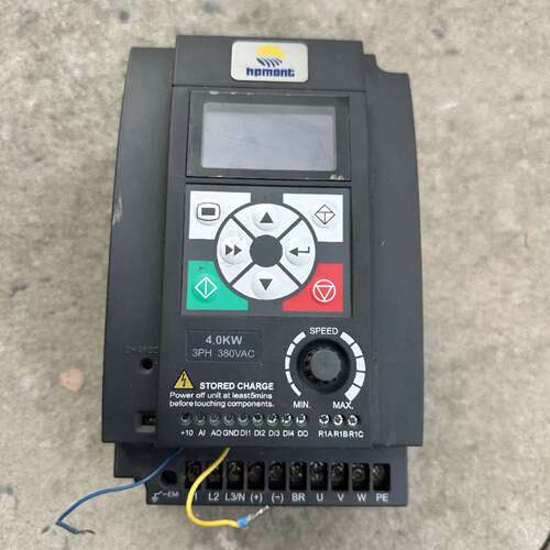 议价海普蒙特变频器HD09-4T4P0G-CN，4KW，实物拍摄可维修翻新