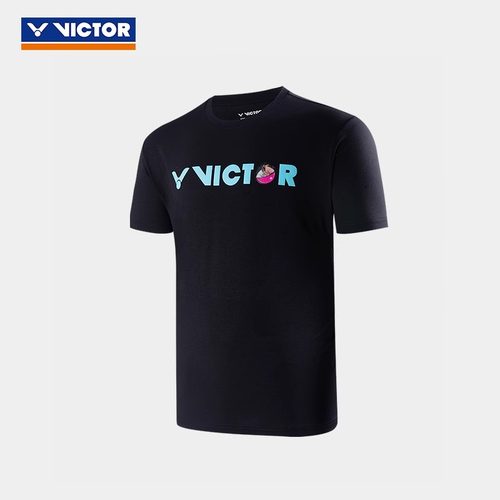 威克多VICTOR胜利羽毛球服T-40024 运动休闲男女速干T恤短袖上衣
